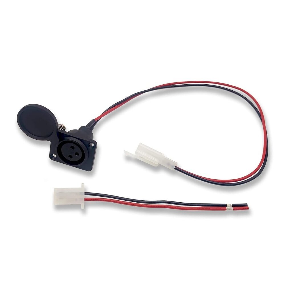 XLR Charging Port Socket for Razor MX500, MX650 & More - Durable 3 Pin Connector